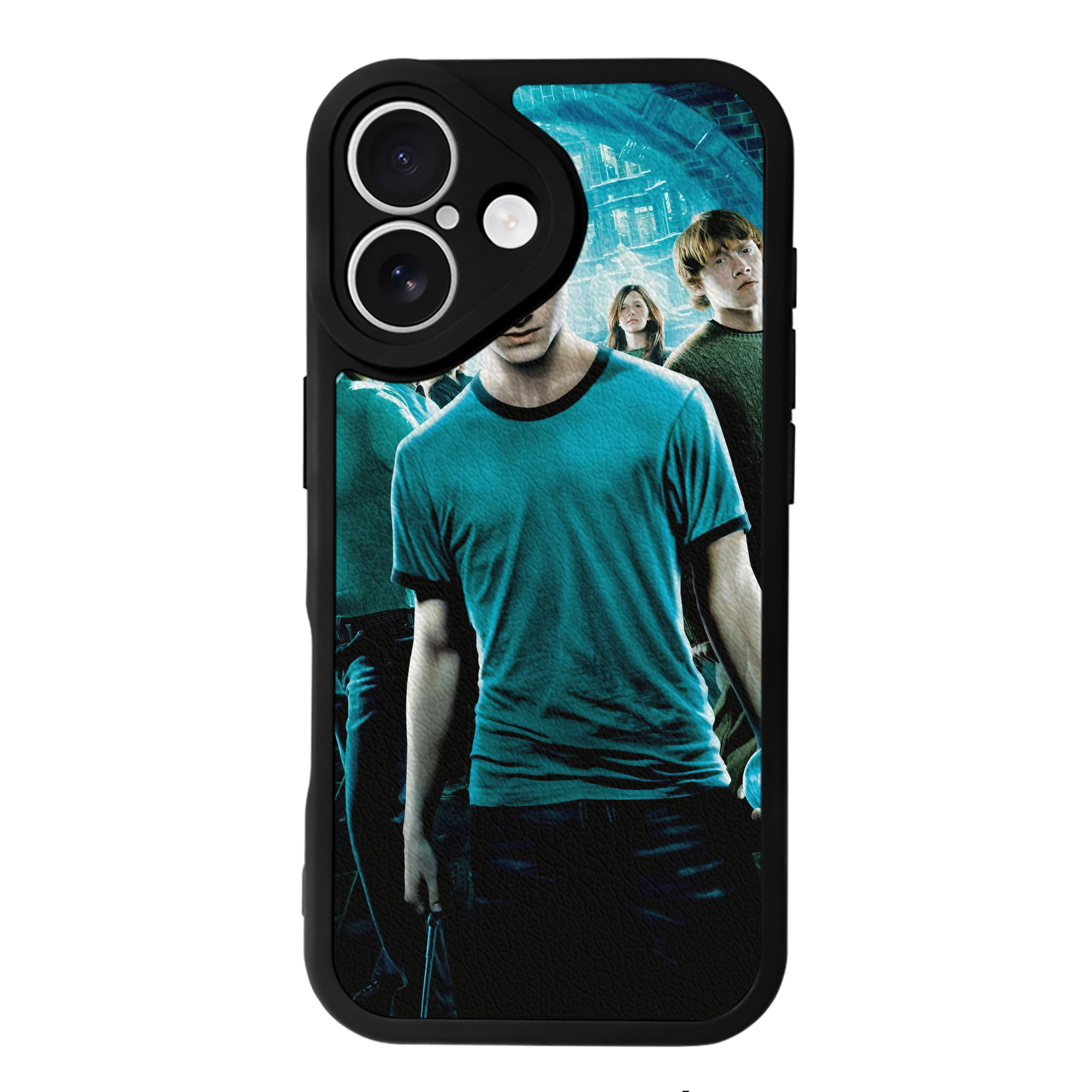 （画像用） Harry Potter ハリー・ポッターシリーズ 【iPhone 16シリーズ対応】シリコンスマホケース（レザー調） 材質：シリコン